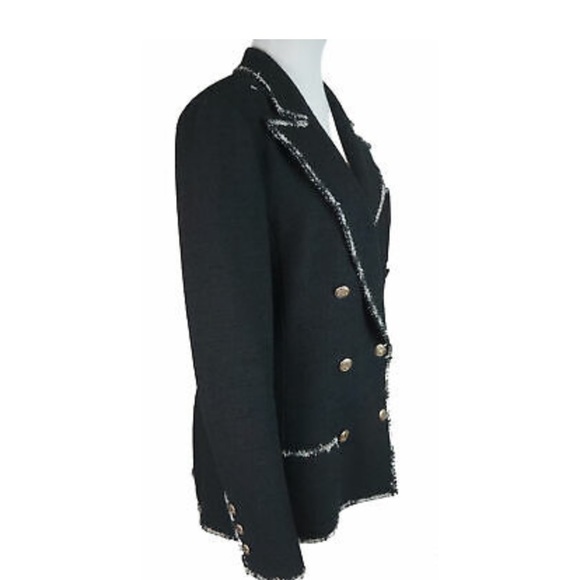 Chanel 05C The Devil Wears Prada Double Breasted Perfume Crest Jacket Size 40 - Picture 3 of 8